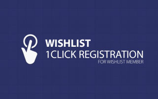 Wishlist 1-Click Registration